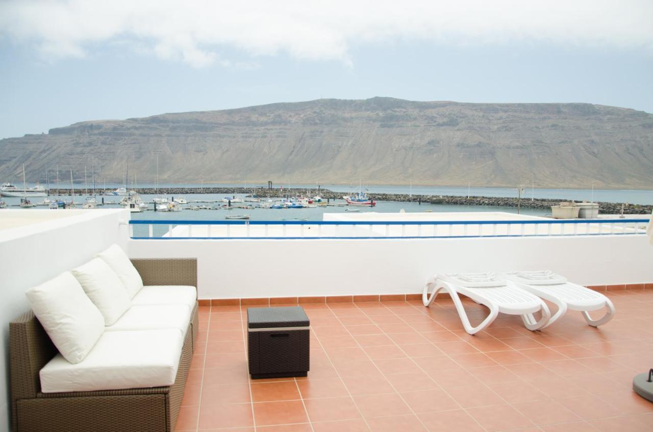 Apartamentos El Marinero - Avenida Caleta de Sebo Dış mekan fotoğraf