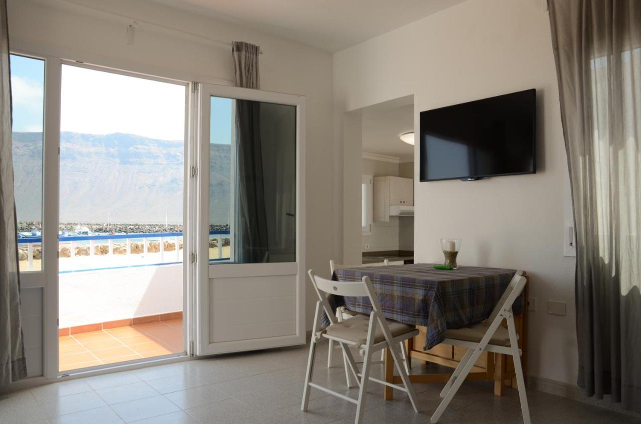 Apartamentos El Marinero - Avenida Caleta de Sebo Dış mekan fotoğraf